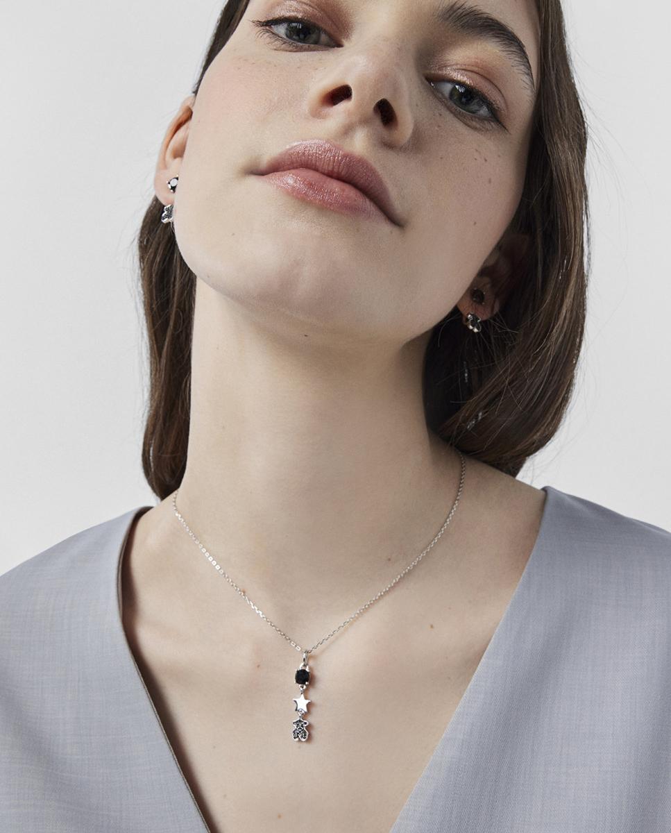 Collar join de plata con gemas - Tous - Multicolor Multicolor-3