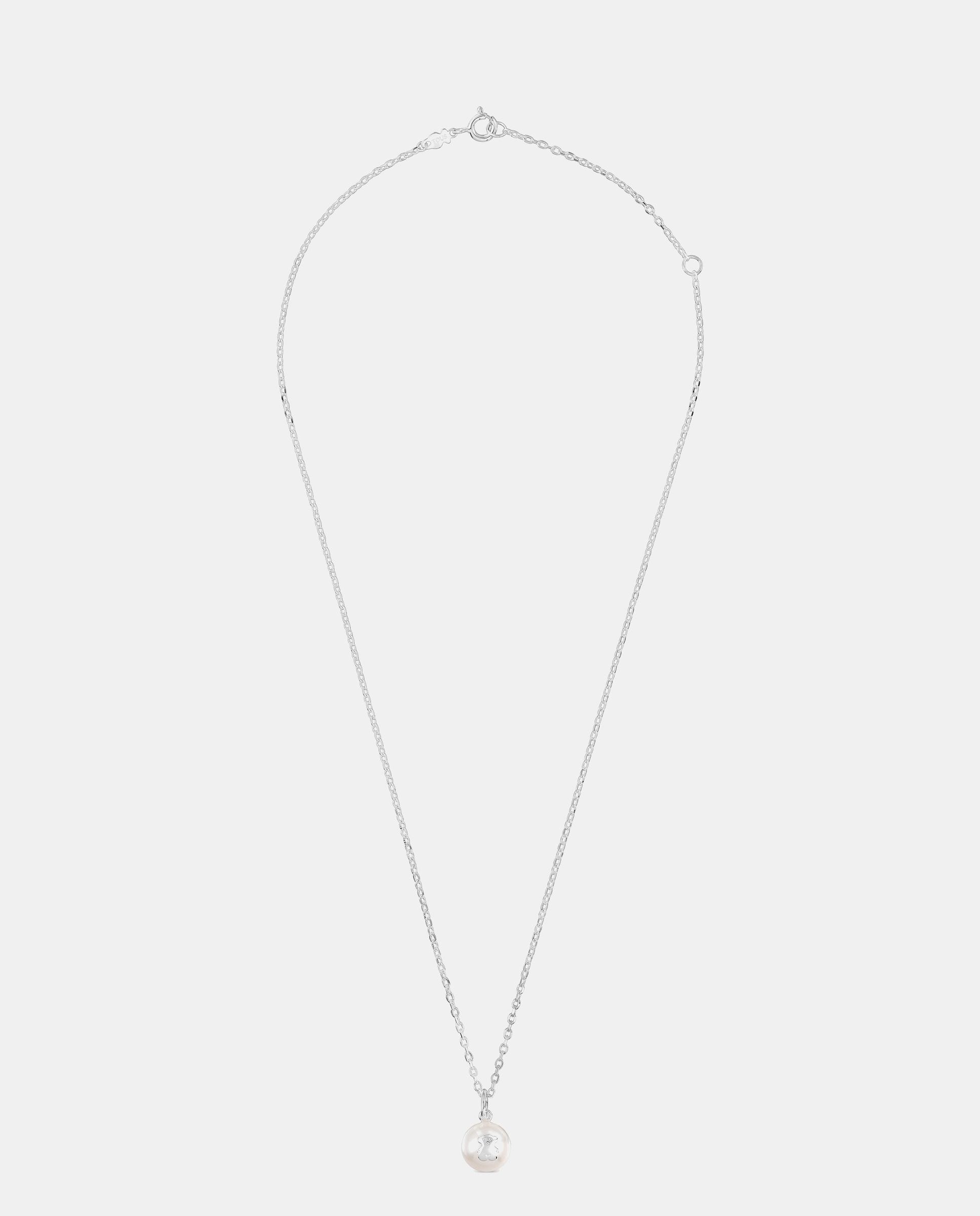 Collar sweet dolls de plata con perla - Tous - Blanco Blanco-1