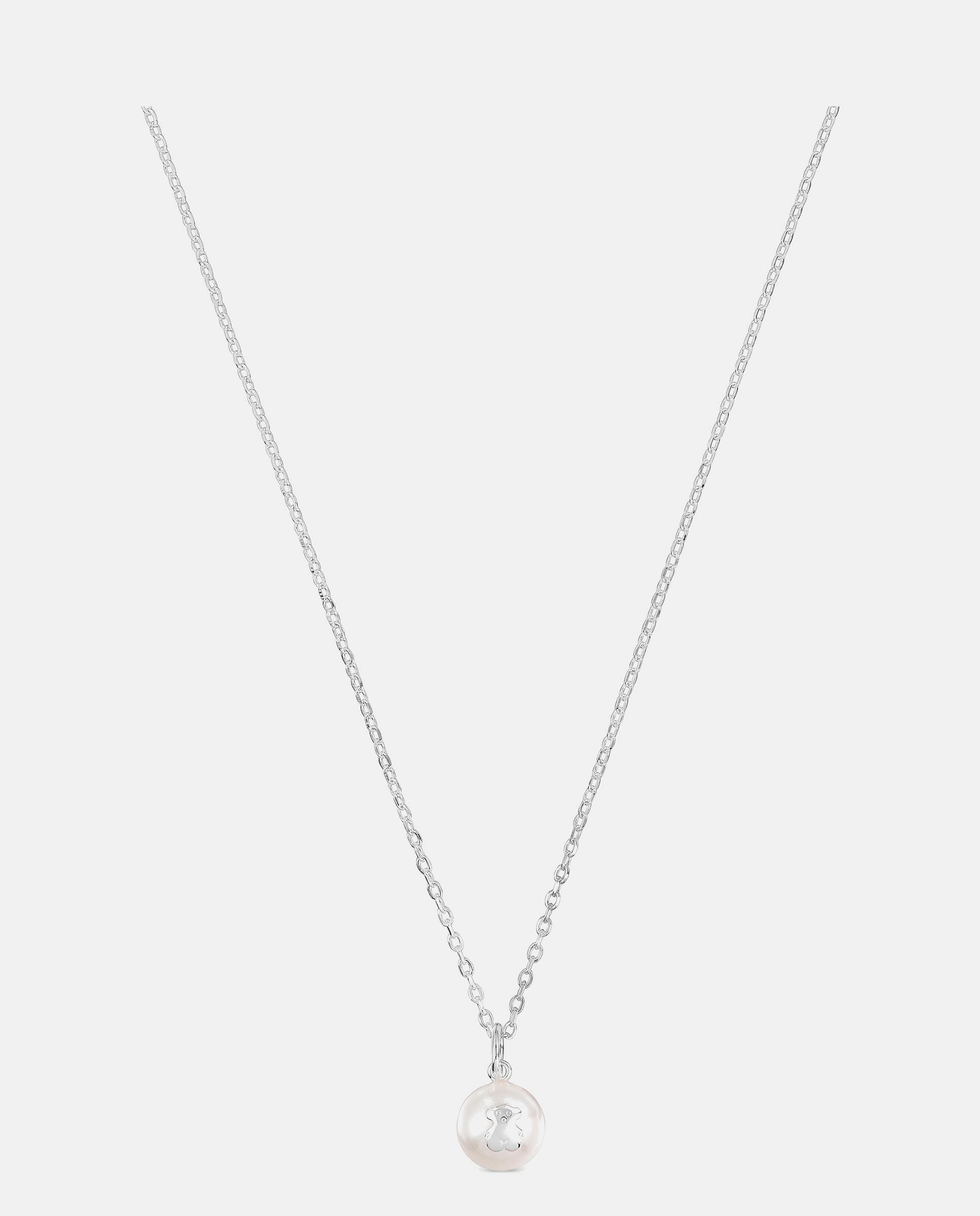 Collar sweet dolls de plata con perla - Tous - Blanco Blanco-3