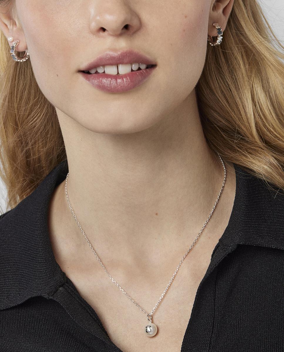Collar sweet dolls de plata con perla - Tous - Blanco Blanco-5