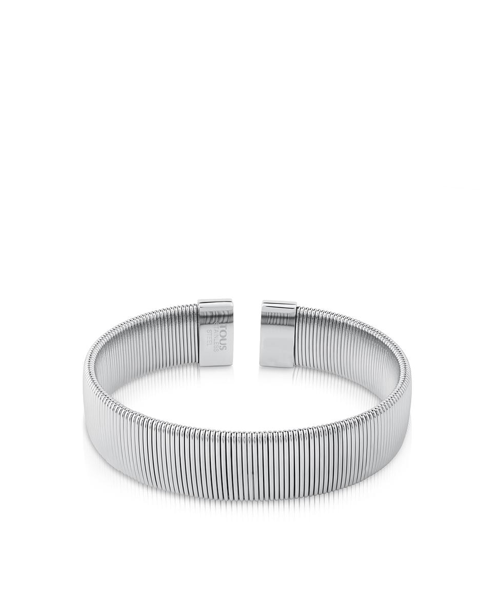 Pulsera rígida bulevar de acero color plata - Tous - Plata mate Plata mate-2