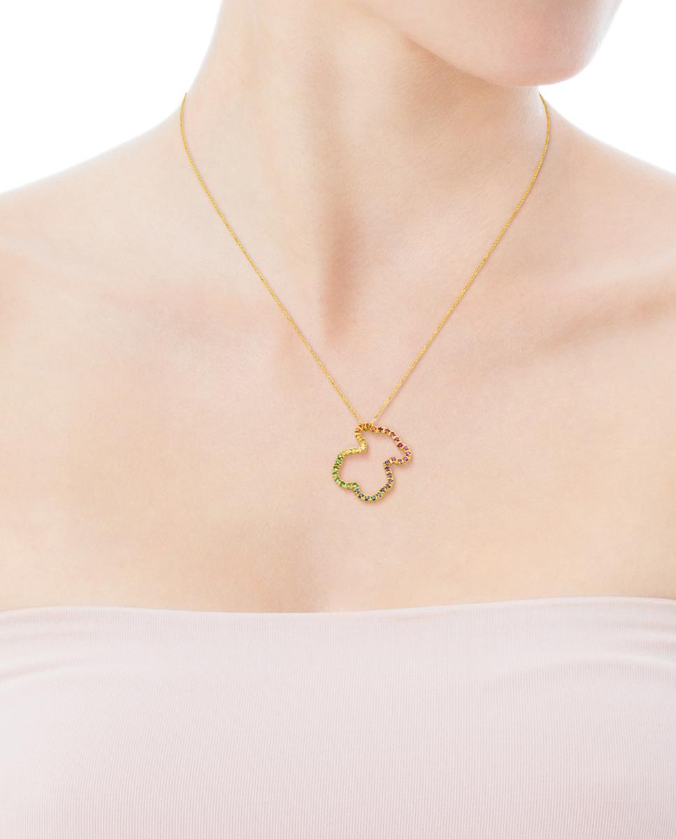 Collar icon gems de oro amarillo con gemas - Tous - Multicolor Multicolor-3