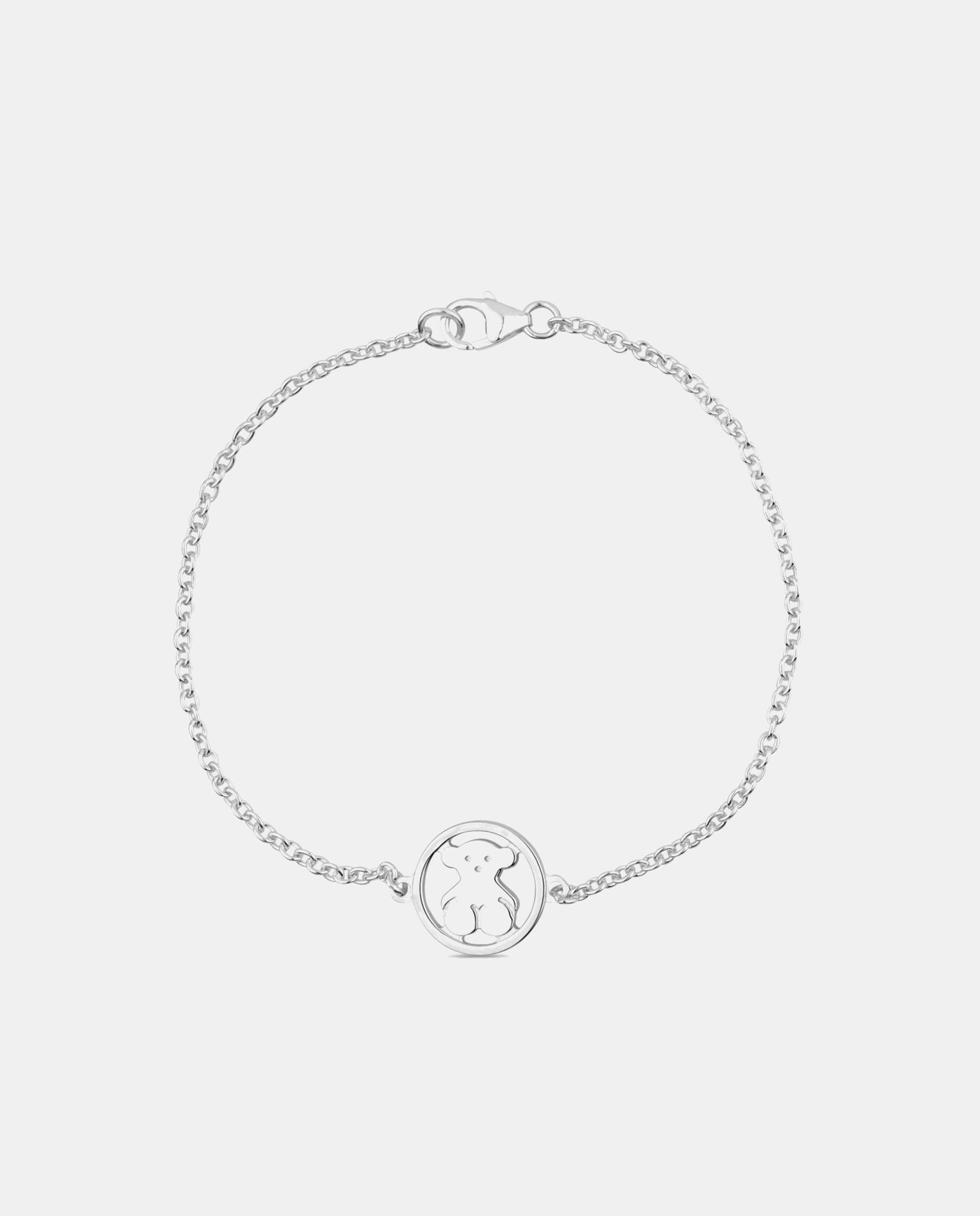 Pulsera de cadena tous camille de plata - Plateado Plateado-2