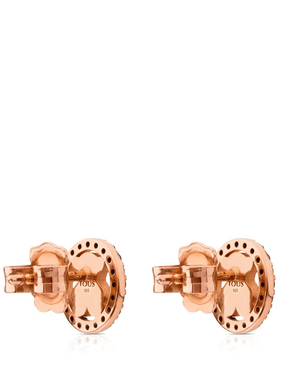 Tous Hold Aretes Tous Oro Rosa Pendientes Tous Vermeil Rosa Aretes