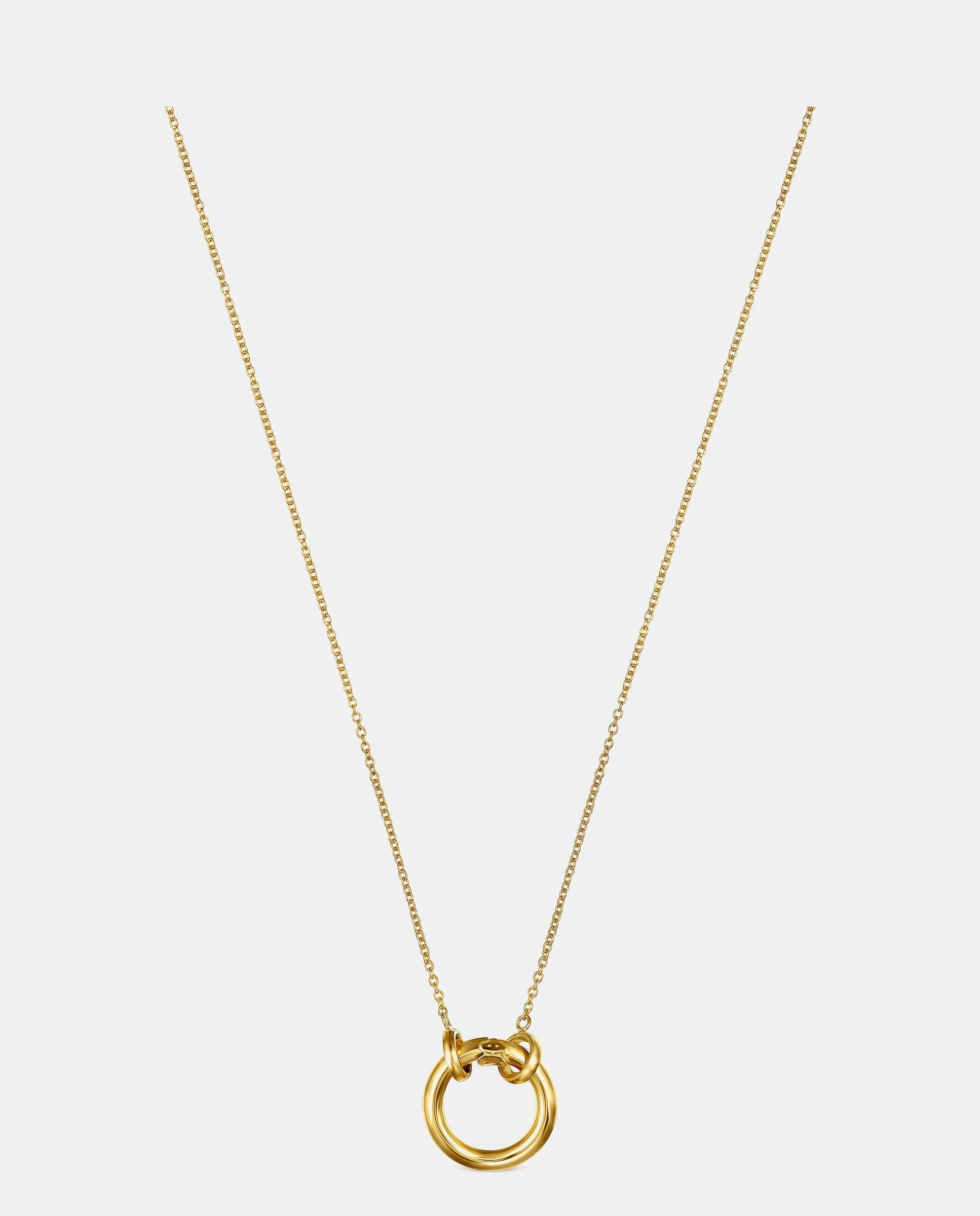 Collar hold bañado en oro de 18 kt sobre plata - Tous - Dorado Dorado-2