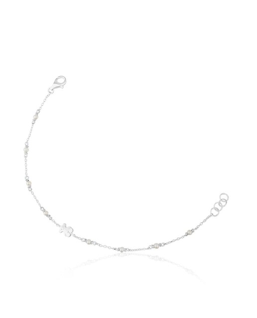 Imagen 0 de Pulsera Super Power de plata con perlas