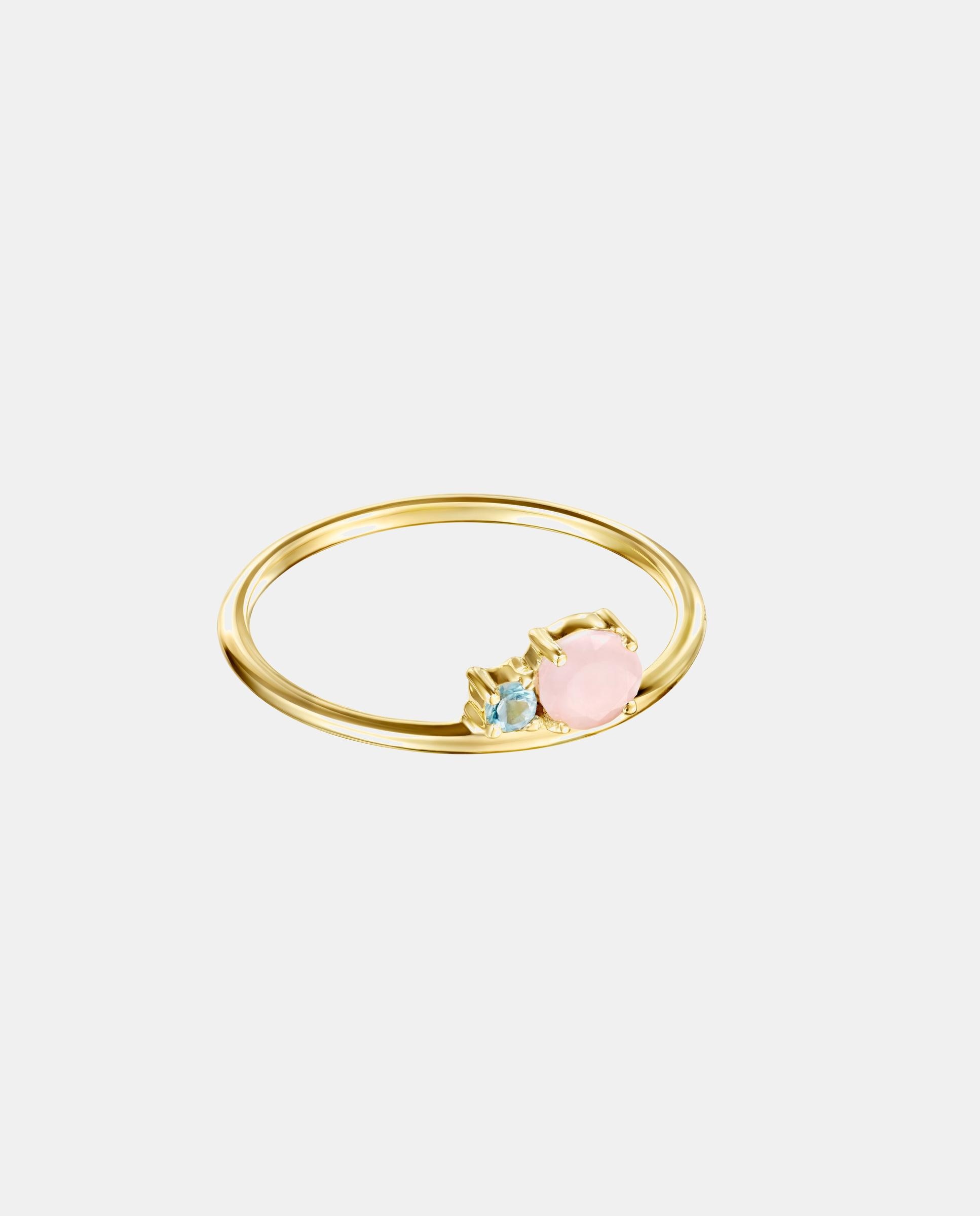 Anillo mini ivette de oro amarillo con gemas - Tous - Multicolor Multicolor-2
