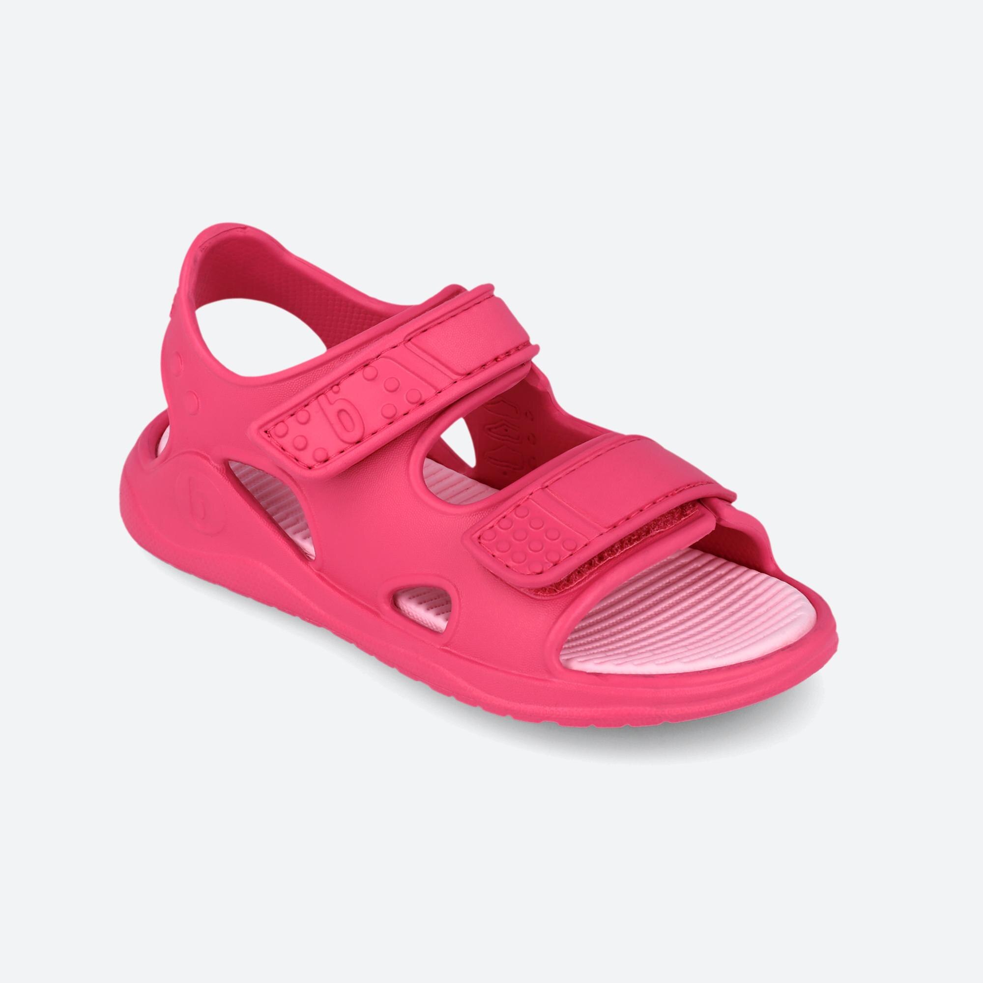 Sandalia de niña con puntera abierta - Biomecanics - Fucsia Fucsia-4