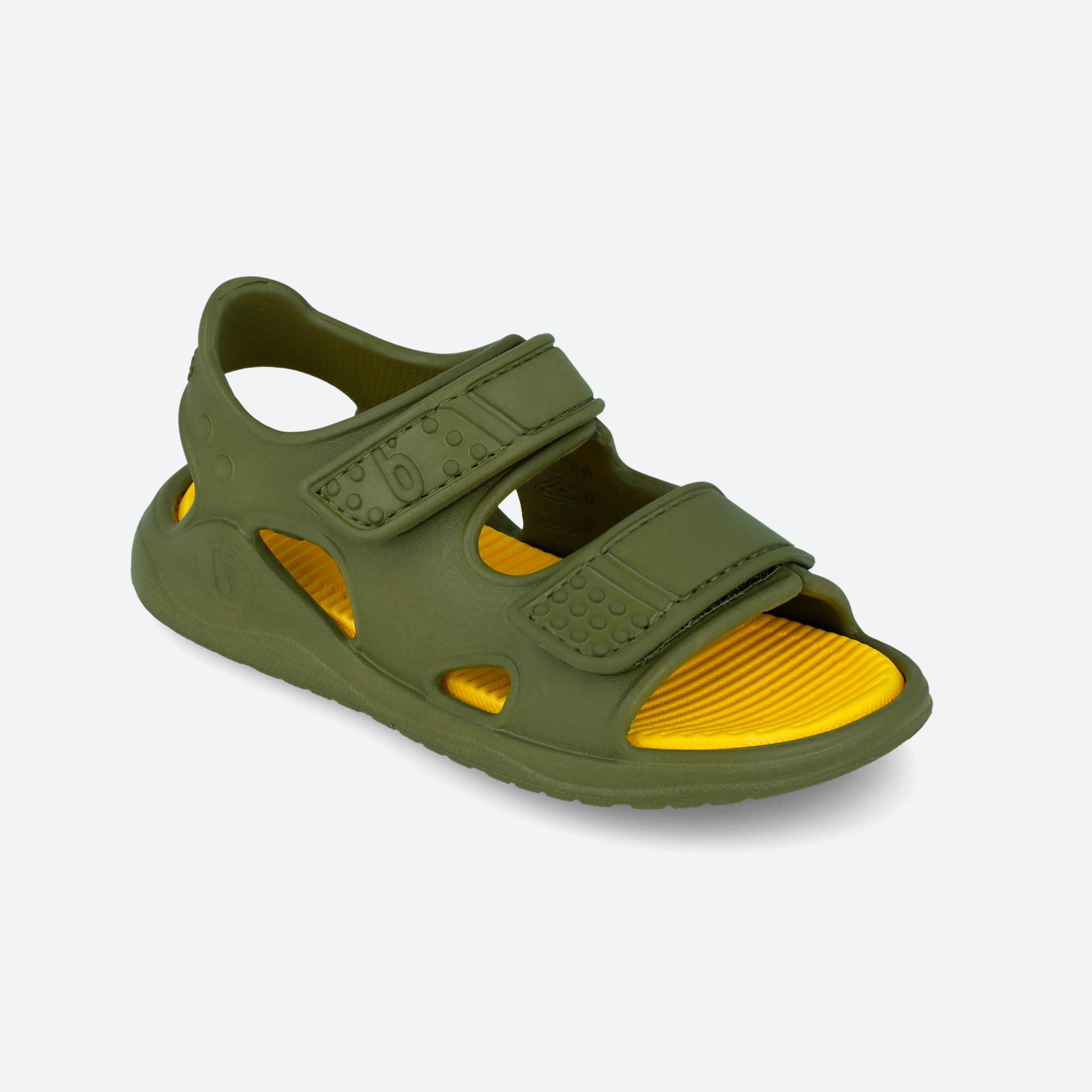 Sandalia de niño con puntera abierta - Biomecanics - Verde Oliva Verde Oliva-4