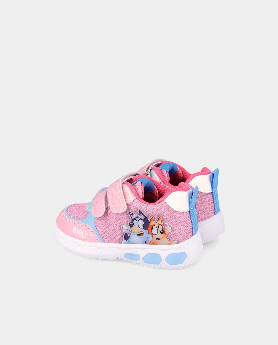 Garvalín - Zapatillas deportivas de niña con cierre adherente y detalles a contraste.