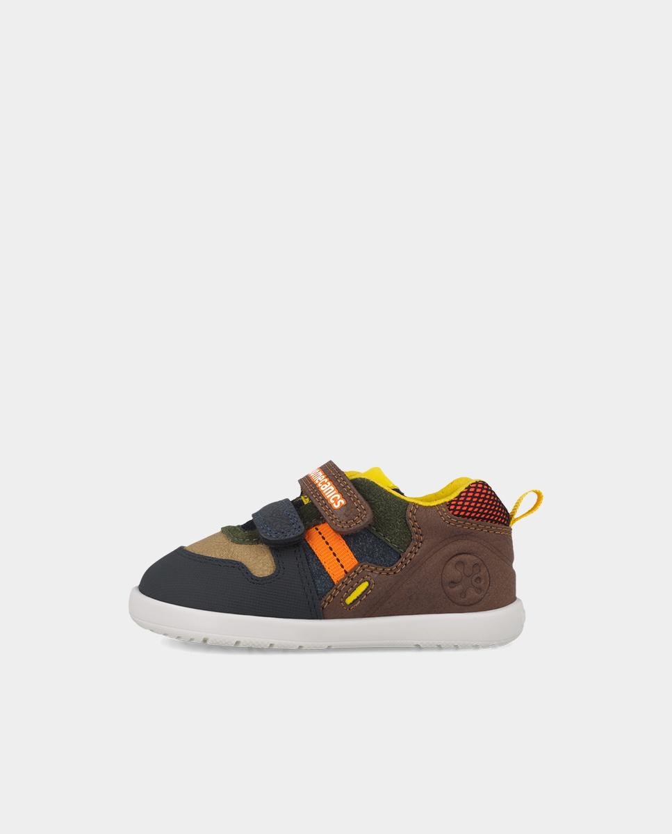 Zapatillas barefoot de bebé niño para primeros pasos con cierre ajustable - Biomecanics - Multicolor Multicolor-5