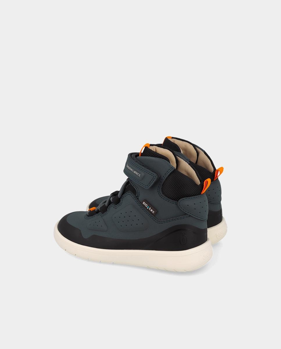 Botines barefoot para niño con puntera redonda - Biomecanics - Negro Negro-3