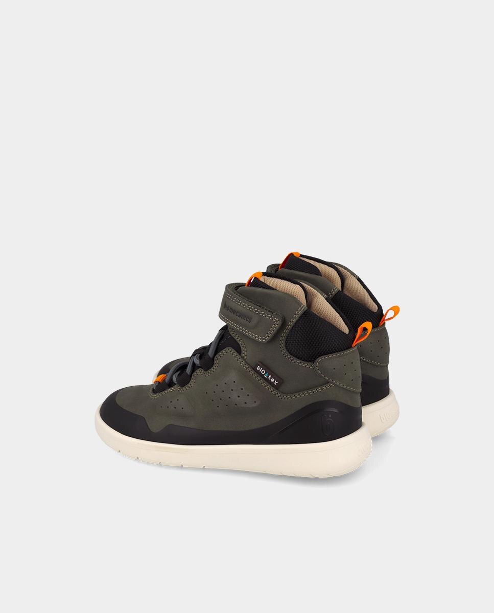 Botines barefoot para niño con puntera redonda - Biomecanics - Verde oscuro Verde oscuro-3