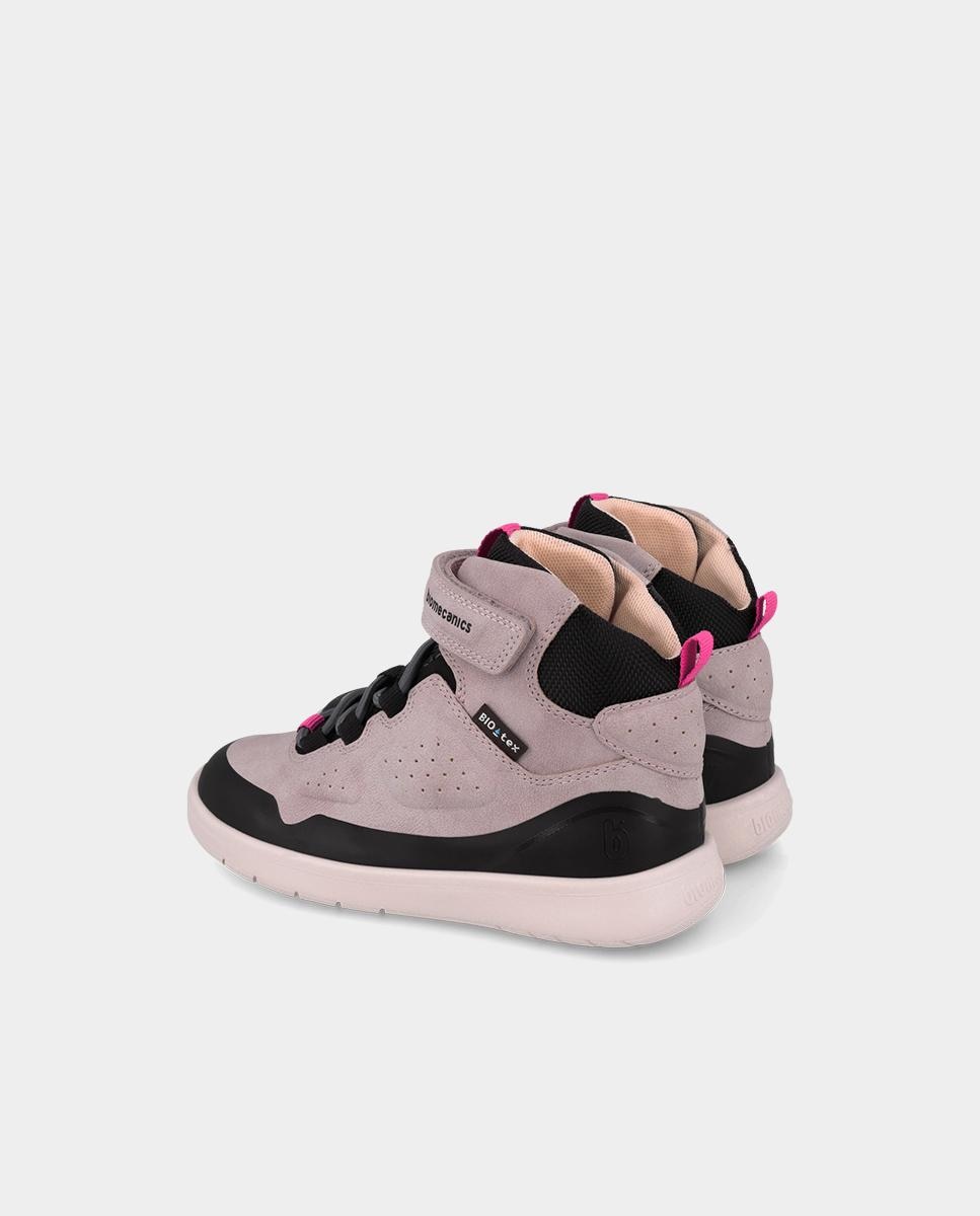 Botines barefoot para niño con puntera redonda - Biomecanics - Rosa pastel Rosa pastel-3