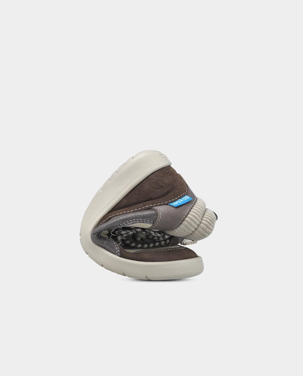 Botines barefoot de niña con tecnología biotex y cremallera lateral - Biomecanics - Gris Gris-7