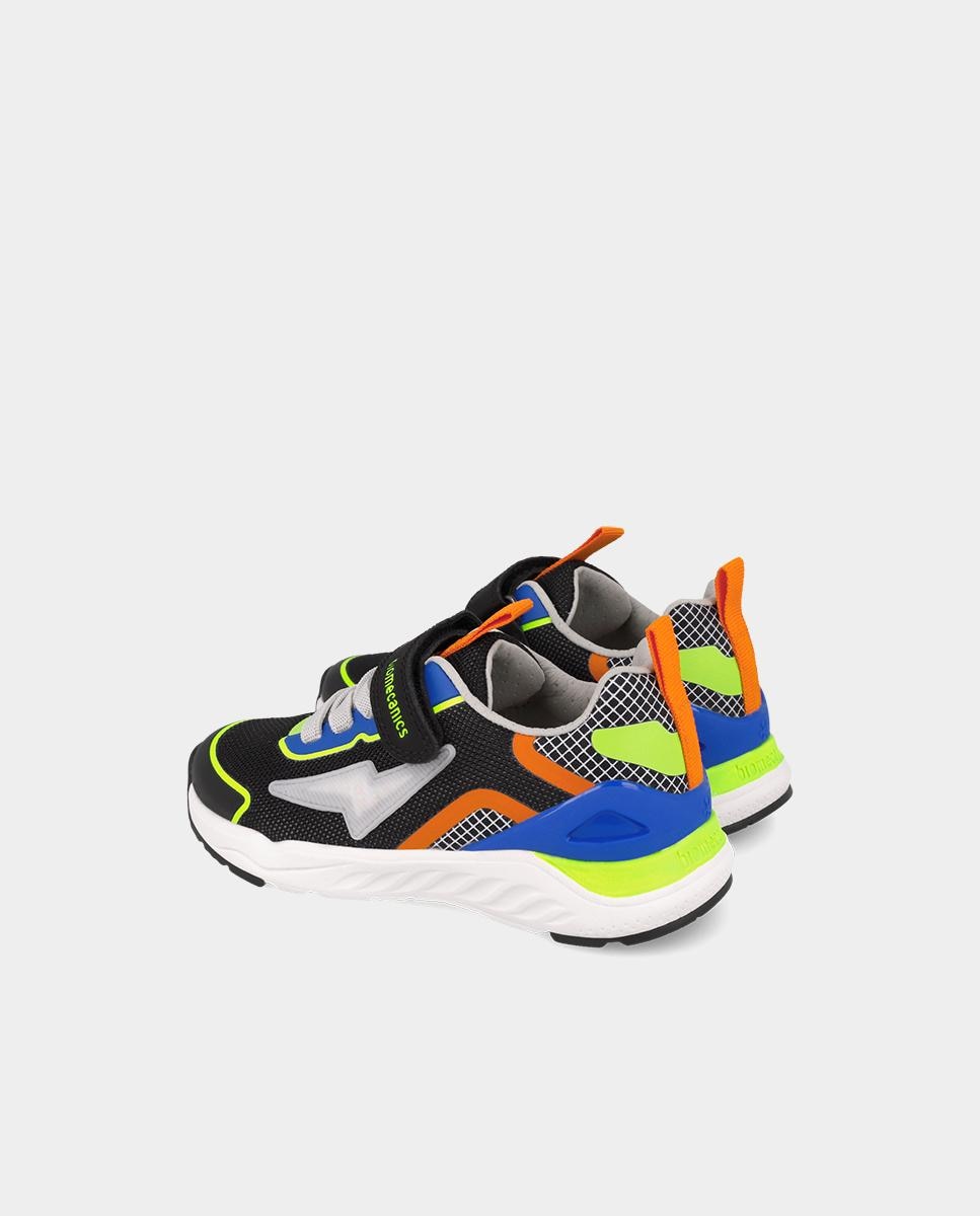 Deportivas de niña con puntera protegida de goma y cierre de velcro y elásticos. - Biomecanics - Multicolor Multicolor-3