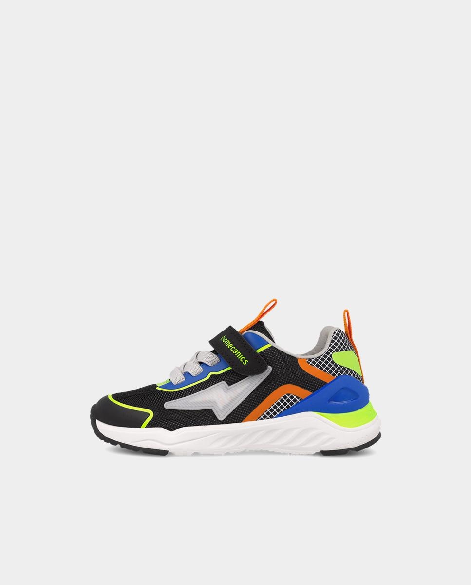 Deportivas de niña con puntera protegida de goma y cierre de velcro y elásticos. - Biomecanics - Multicolor Multicolor-5
