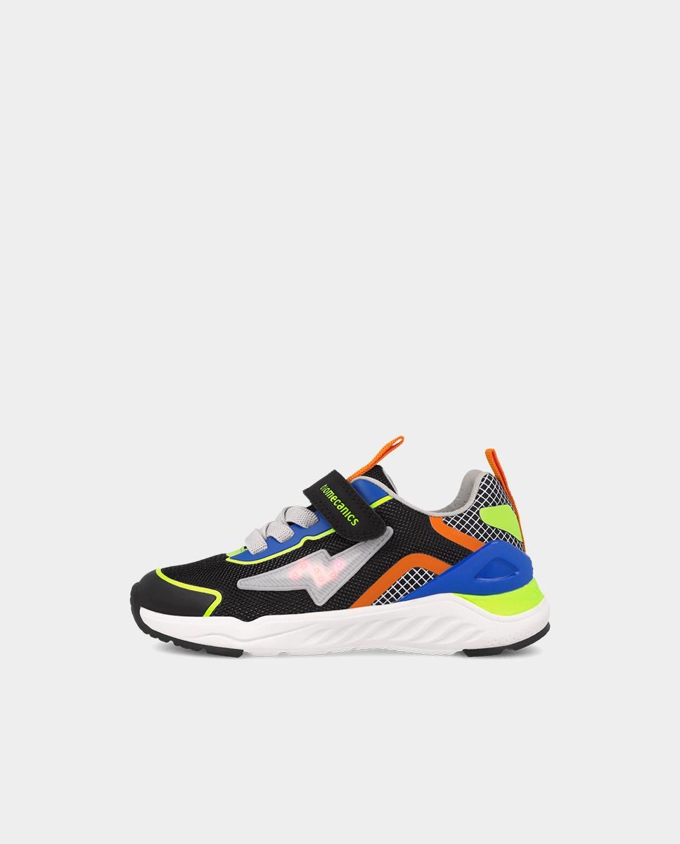 Deportivas de niña con puntera protegida de goma y cierre de velcro y elásticos. - Biomecanics - Multicolor Multicolor-7