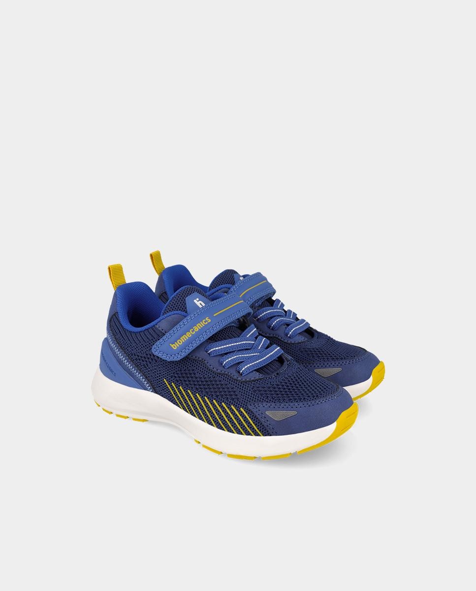 Zapatillas deportivas de niños con cierre ajustable - Biomecanics - Azul Azul-2