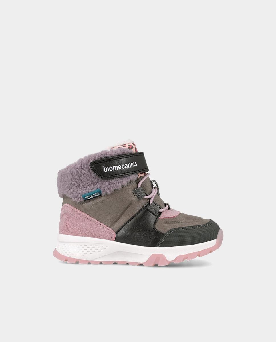 Botines de niña con membrana impermeable t aislamiento térmico - Biomecanics - Kaki Kaki-1