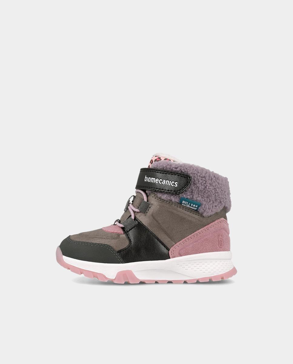 Botines de niña con membrana impermeable t aislamiento térmico - Biomecanics - Kaki Kaki-5