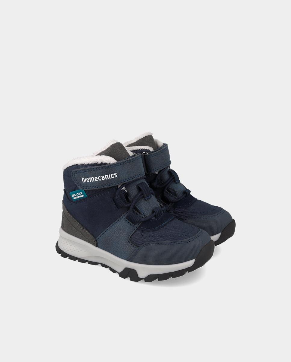 Botines de niño con membrana impermeable y aislamiento térmico - Biomecanics - Azul marino Azul marino-2