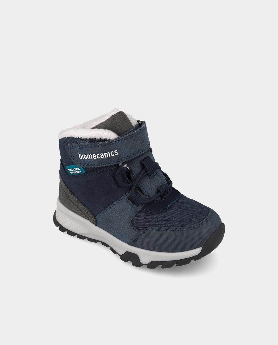 Botines de niño con membrana impermeable y aislamiento térmico - Biomecanics - Azul marino Azul marino-4