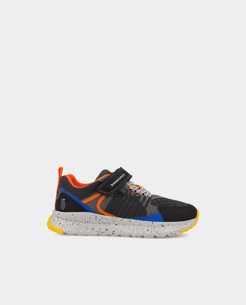 Deportivas de niño con puntera redonda y cierre de velcro con elásticos - Biomecanics - Multicolor Multicolor-1