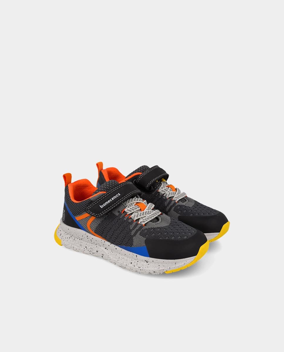 Deportivas de niño con puntera redonda y cierre de velcro con elásticos - Biomecanics - Multicolor Multicolor-2