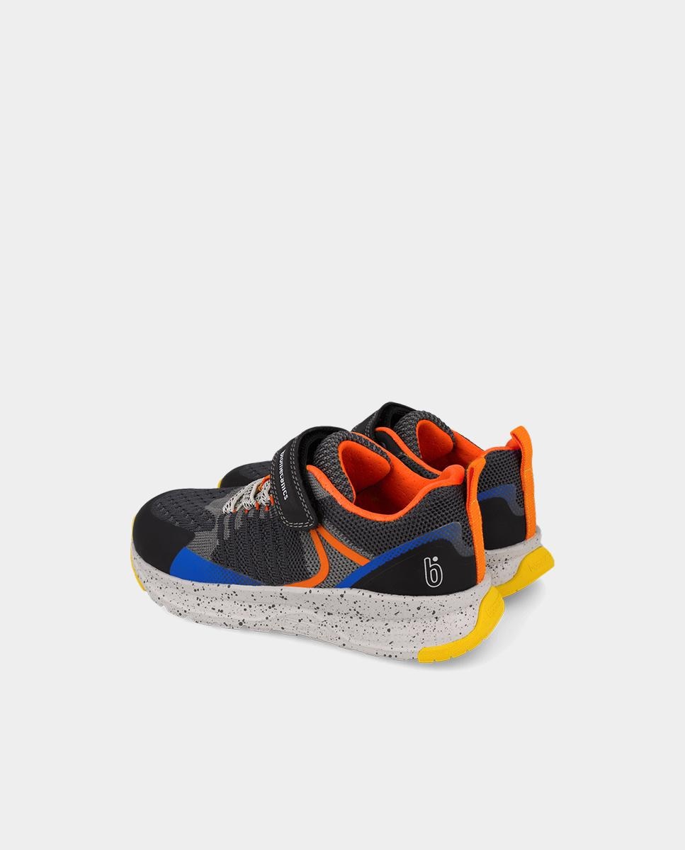 Deportivas de niño con puntera redonda y cierre de velcro con elásticos - Biomecanics - Multicolor Multicolor-3