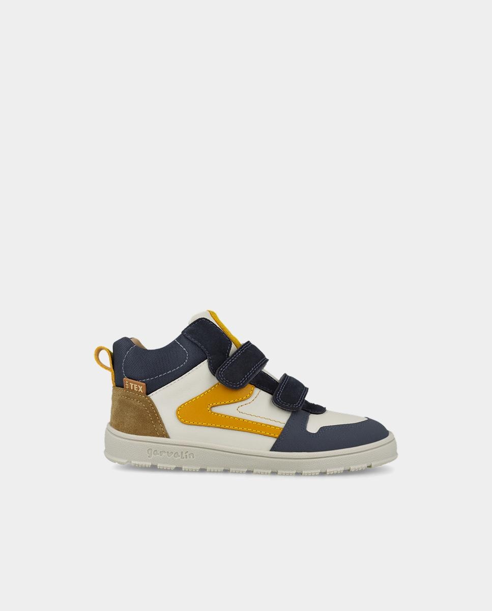 Imagen 0 de Botines barefoot de niño con cierre ajustable puntera Multicolor