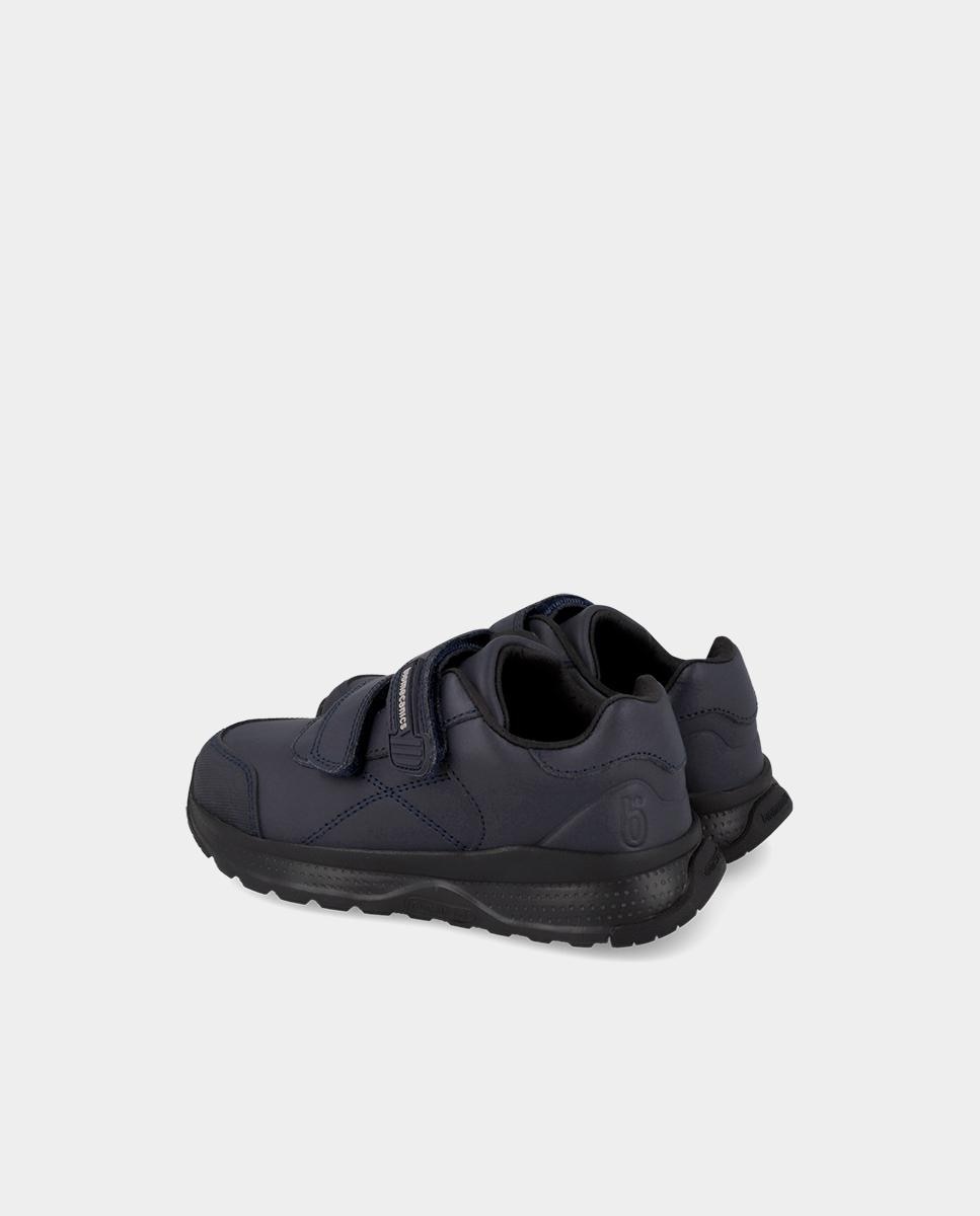 Zapatillas deportivas colegiales de niños con puntera protectora y tecnología flexilite - Biomecanics - Azul marino Azul marino-3