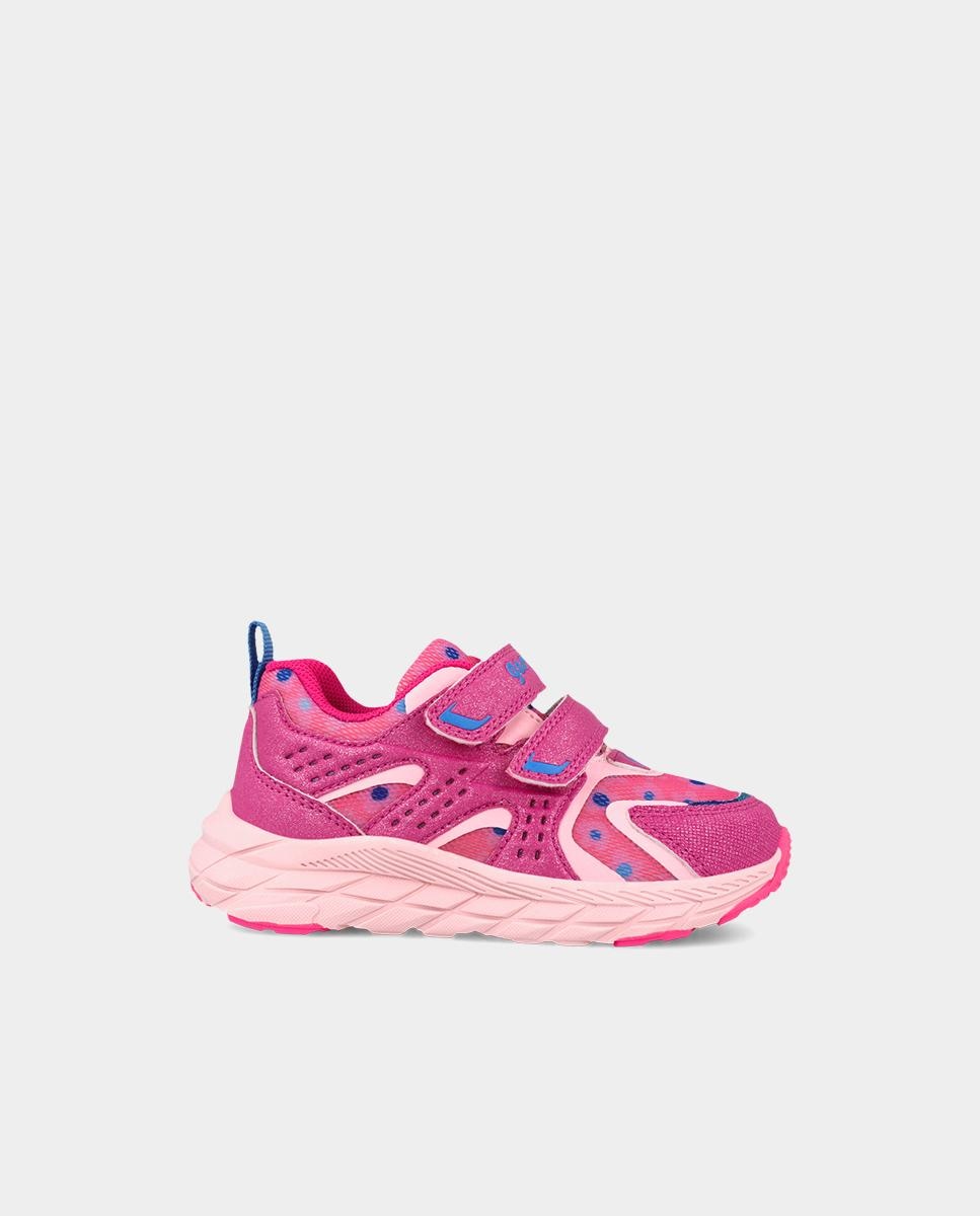 Zapatillas deportivas de niños muy ligeras con cierre ajustable - Garvalín - Rosa Rosa-1