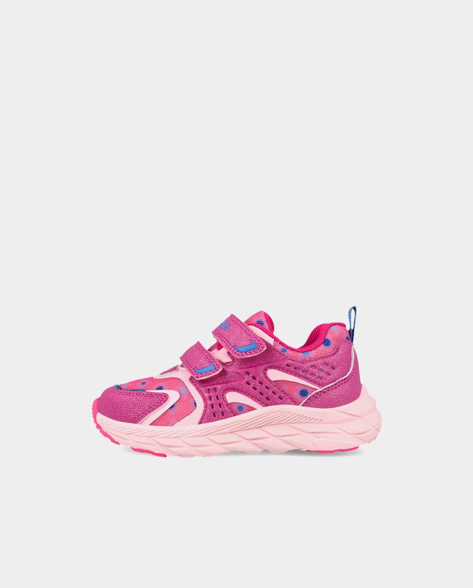 Zapatillas deportivas de niños muy ligeras con cierre ajustable - Garvalín - Rosa Rosa-5