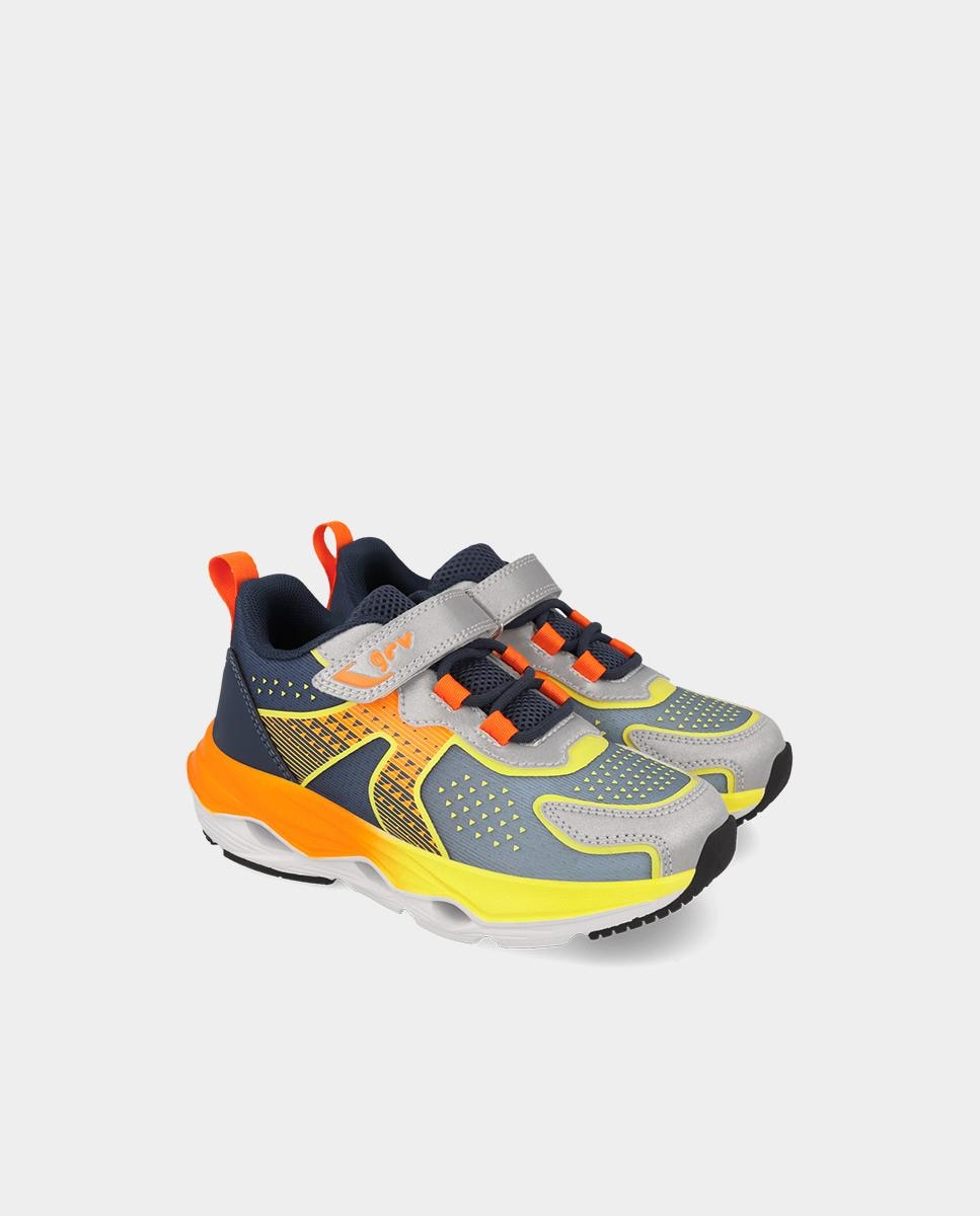 Zapatillas deportivas de niños muy ligeras con cierre ajustable - Garvalín - Multicolor Multicolor-2