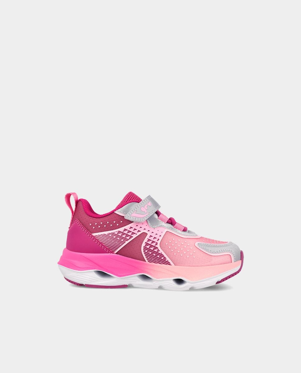 Zapatillas deportivas de niños muy ligeras con cierre ajustable - Garvalín - Rosa Rosa-1