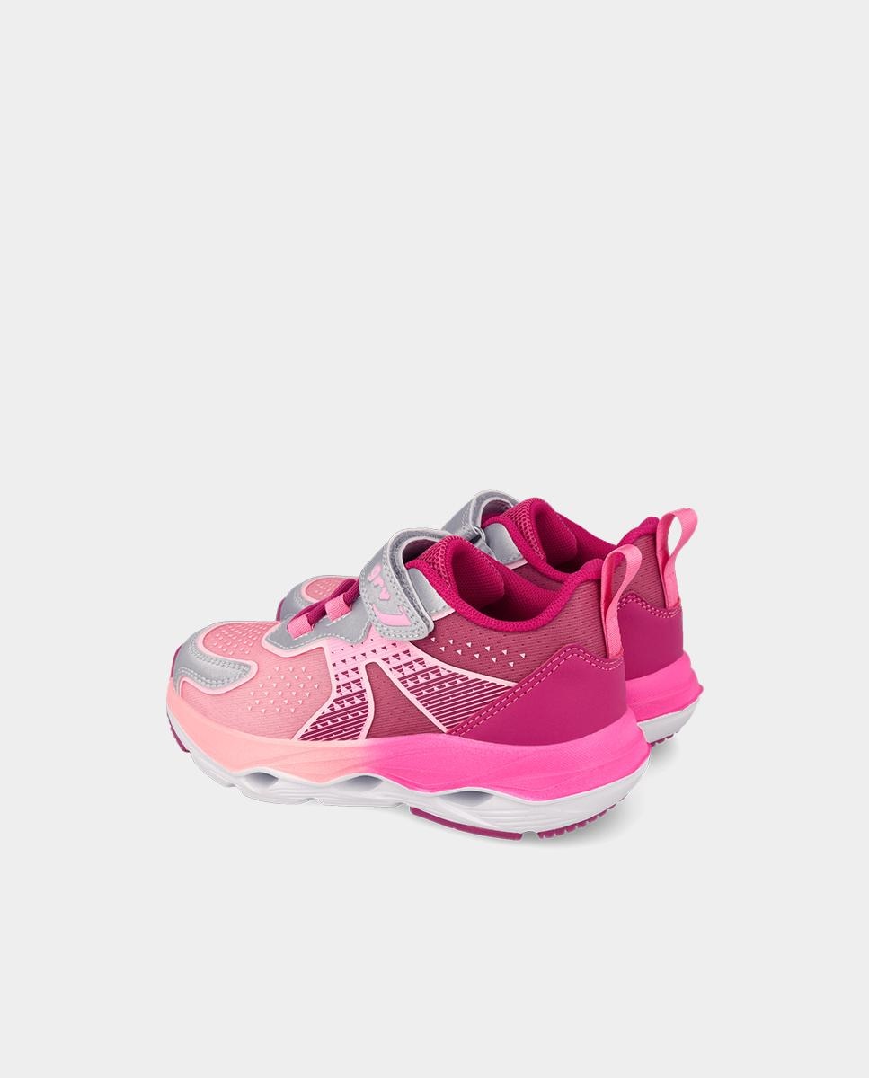Zapatillas deportivas de niños muy ligeras con cierre ajustable - Garvalín - Rosa Rosa-3