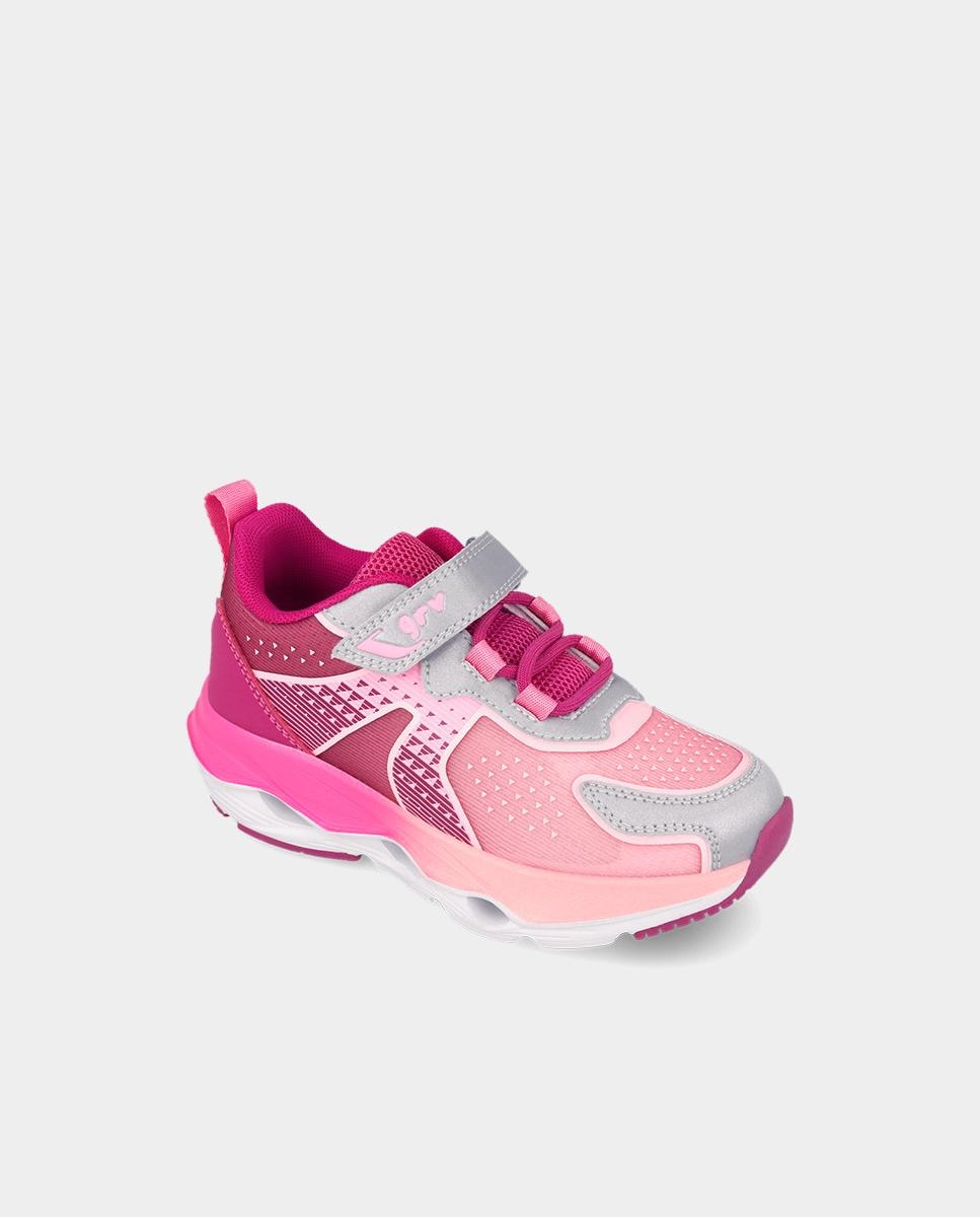 Zapatillas deportivas de niños muy ligeras con cierre ajustable - Garvalín - Rosa Rosa-4