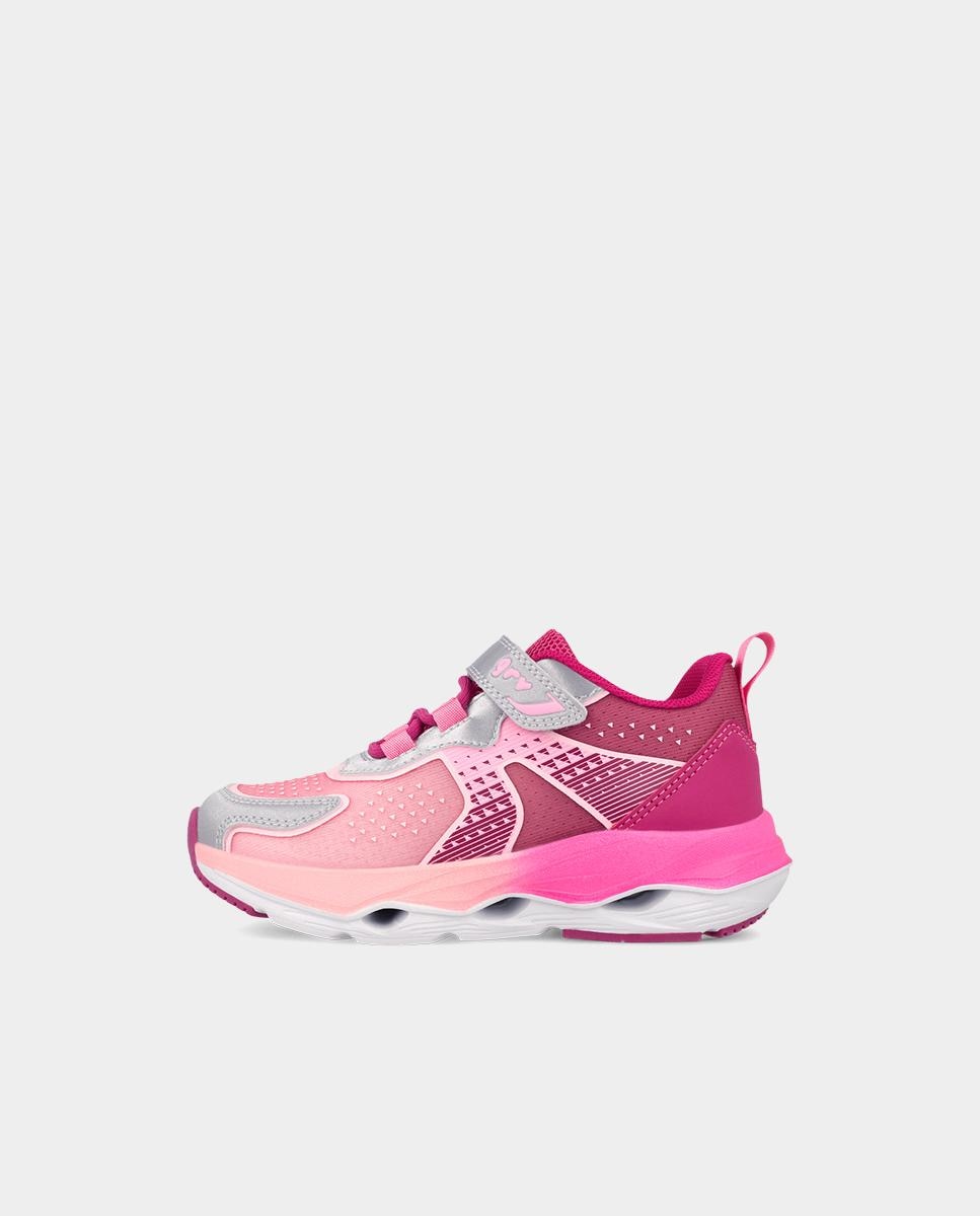 Zapatillas deportivas de niños muy ligeras con cierre ajustable - Garvalín - Rosa Rosa-5