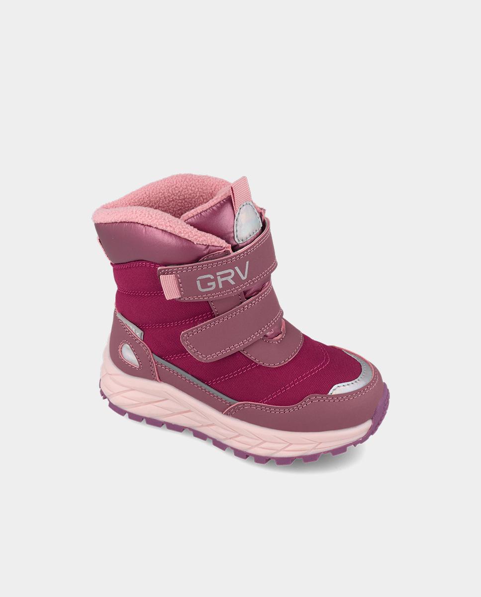 Imagen 4 de Bota de niños con membrana impermeable y cierre ajustable - Garvalín - Rosa Rosa