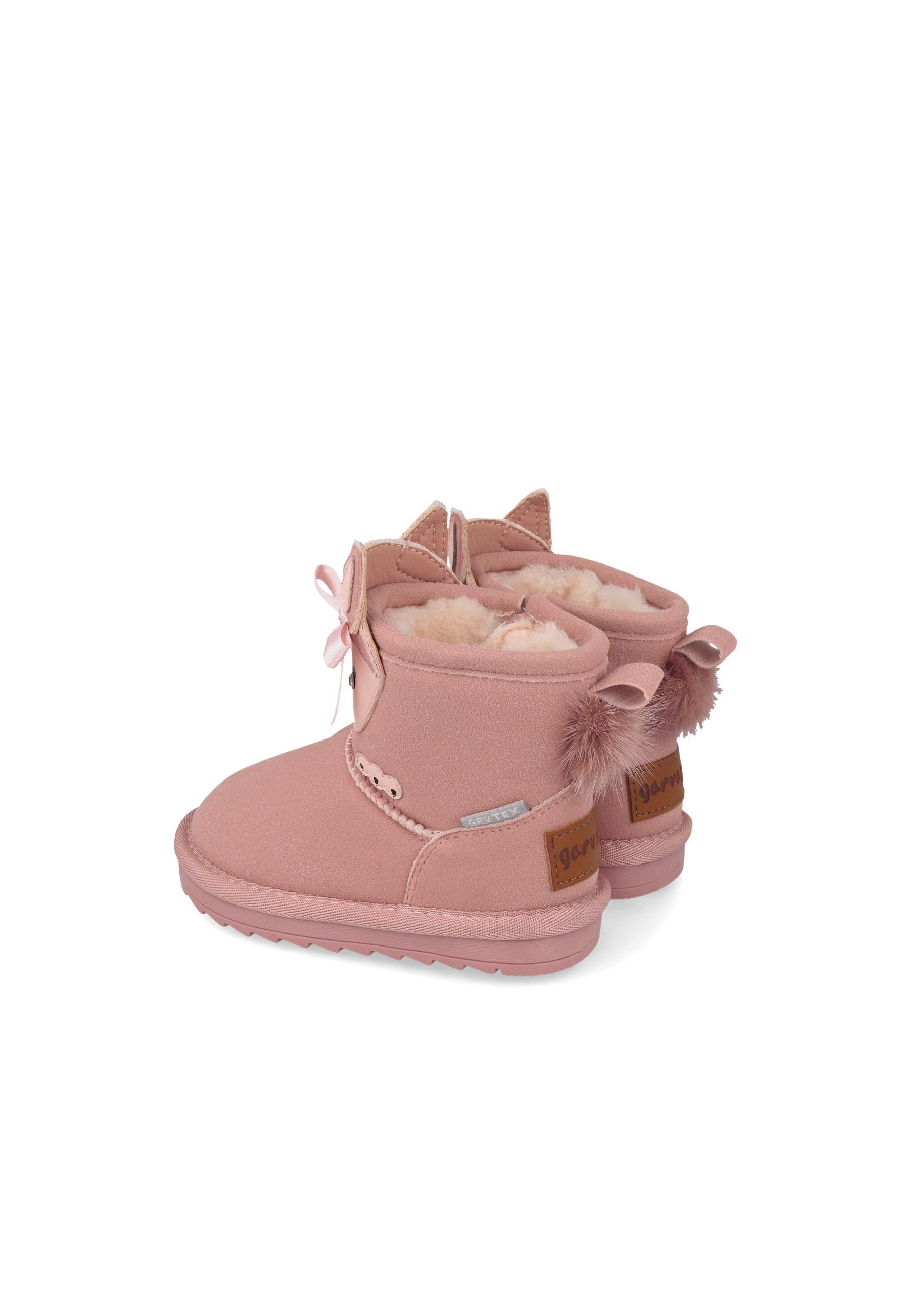 Imagen 3 de Botas de niña con forro de borreguillo membrana impermeable - Garvalín - Rosa claro Rosa claro