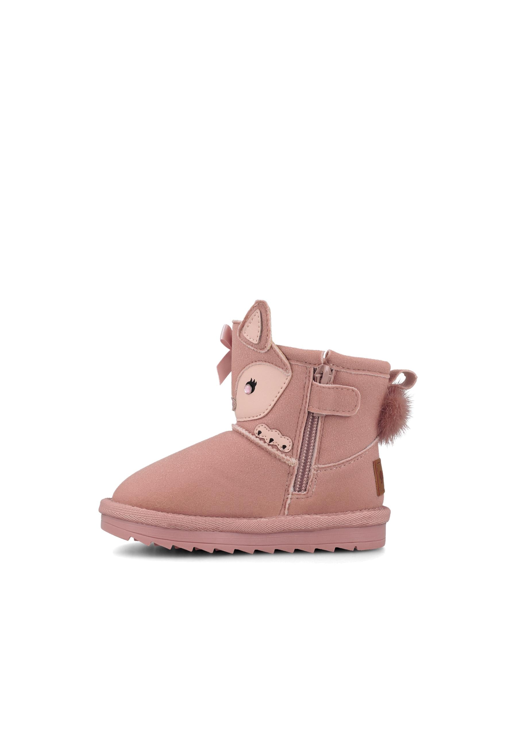 Imagen 6 de Botas de niña con forro de borreguillo membrana impermeable - Garvalín - Rosa claro Rosa claro