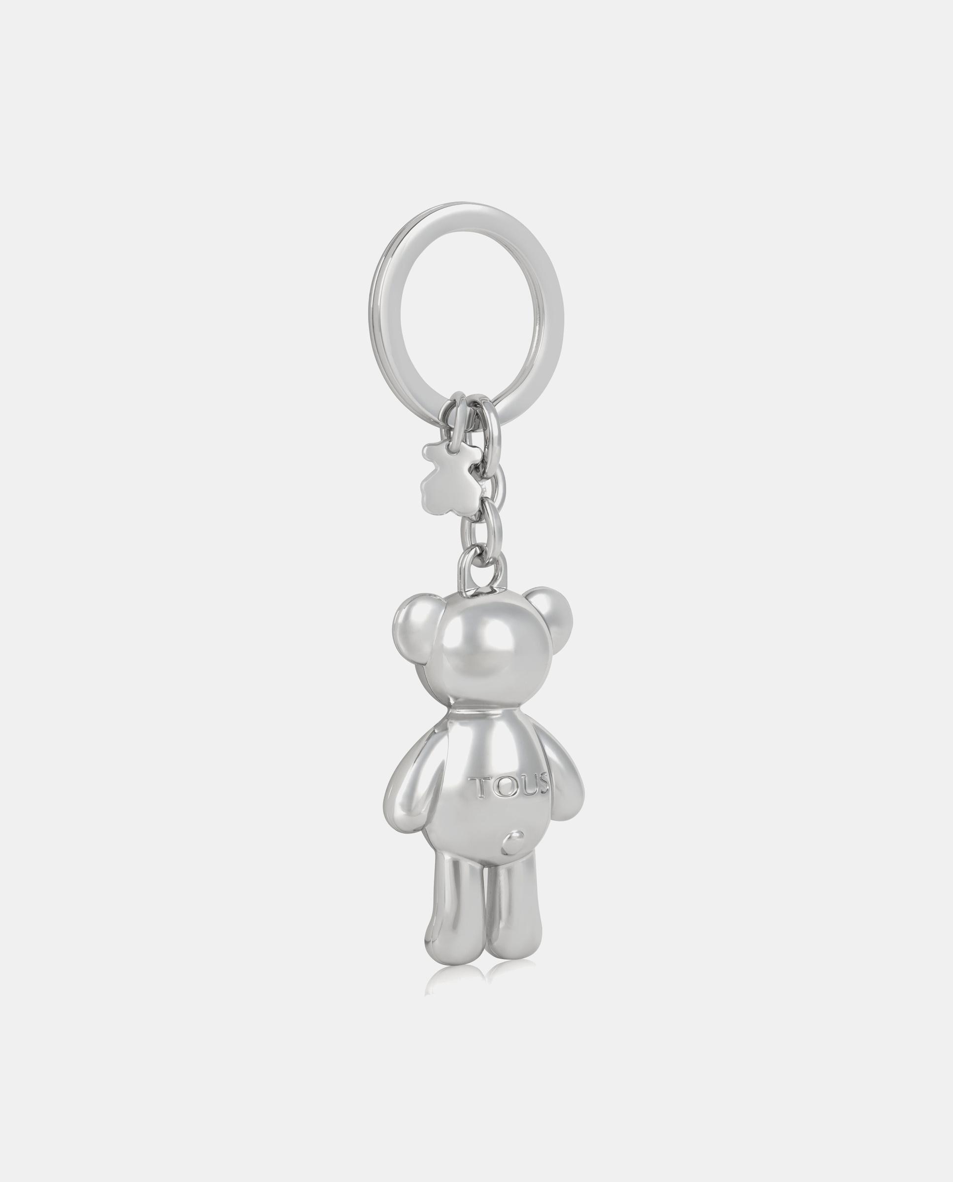 Llavero teddy bear con forma de oso - Tous - Plata Plata-2