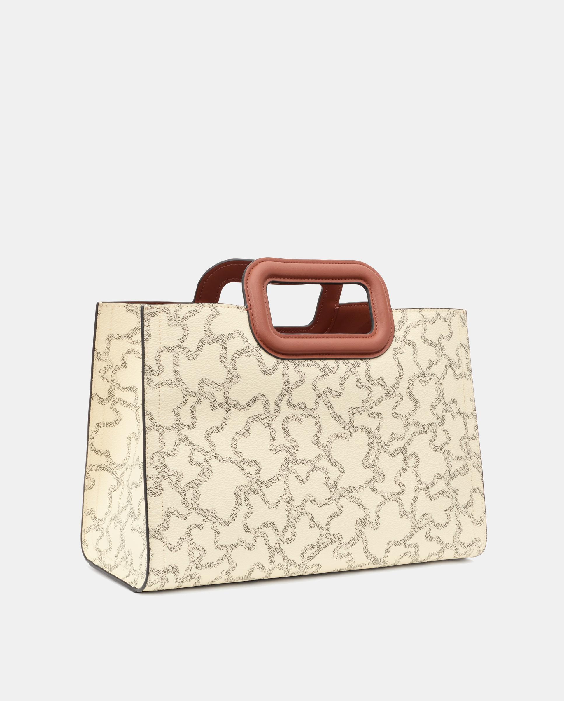 Shopper de mujer kaos icon amaya mediano transformable - Tous - Beige Beige-3