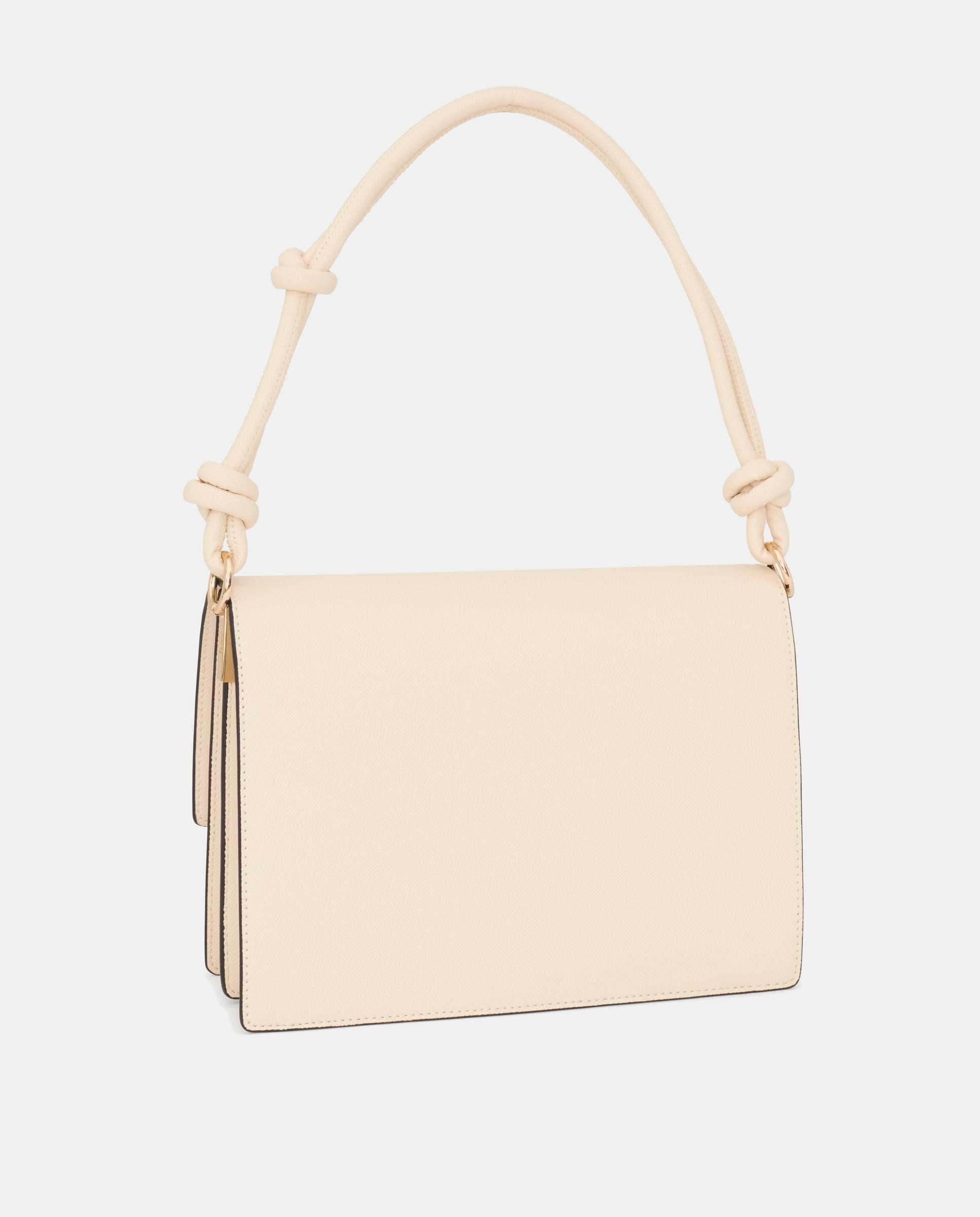 Bandolera mediana en negro con solapa - Tous - Beige Beige-3