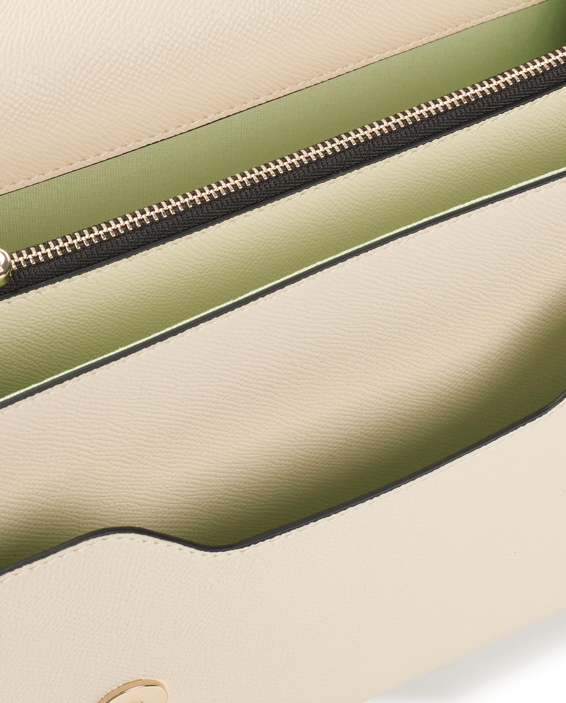 Bandolera mediana en negro con solapa - Tous - Beige Beige-2