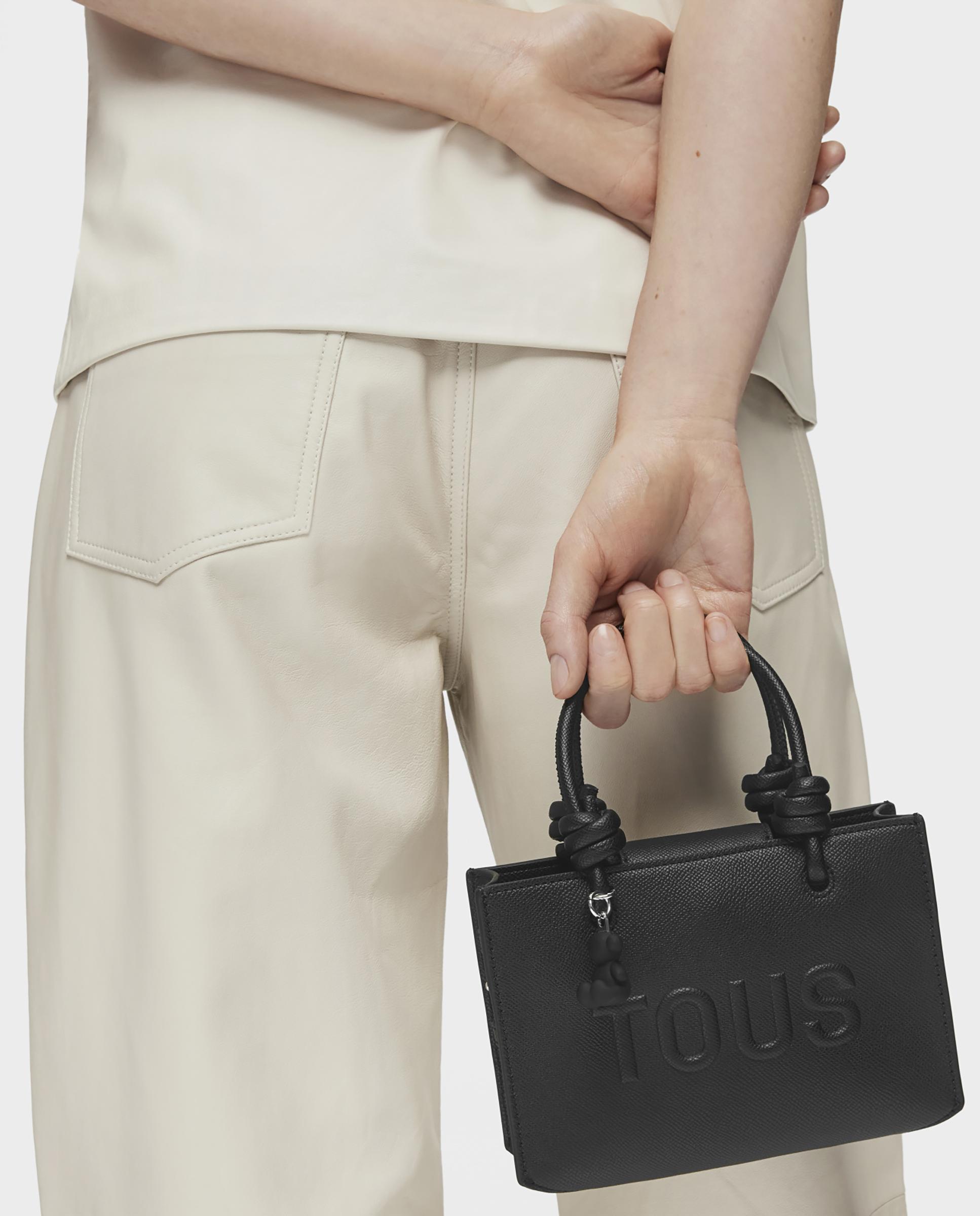 Bolso pequeño de mujer la rue new horizontal - Tous - Negro Negro-2