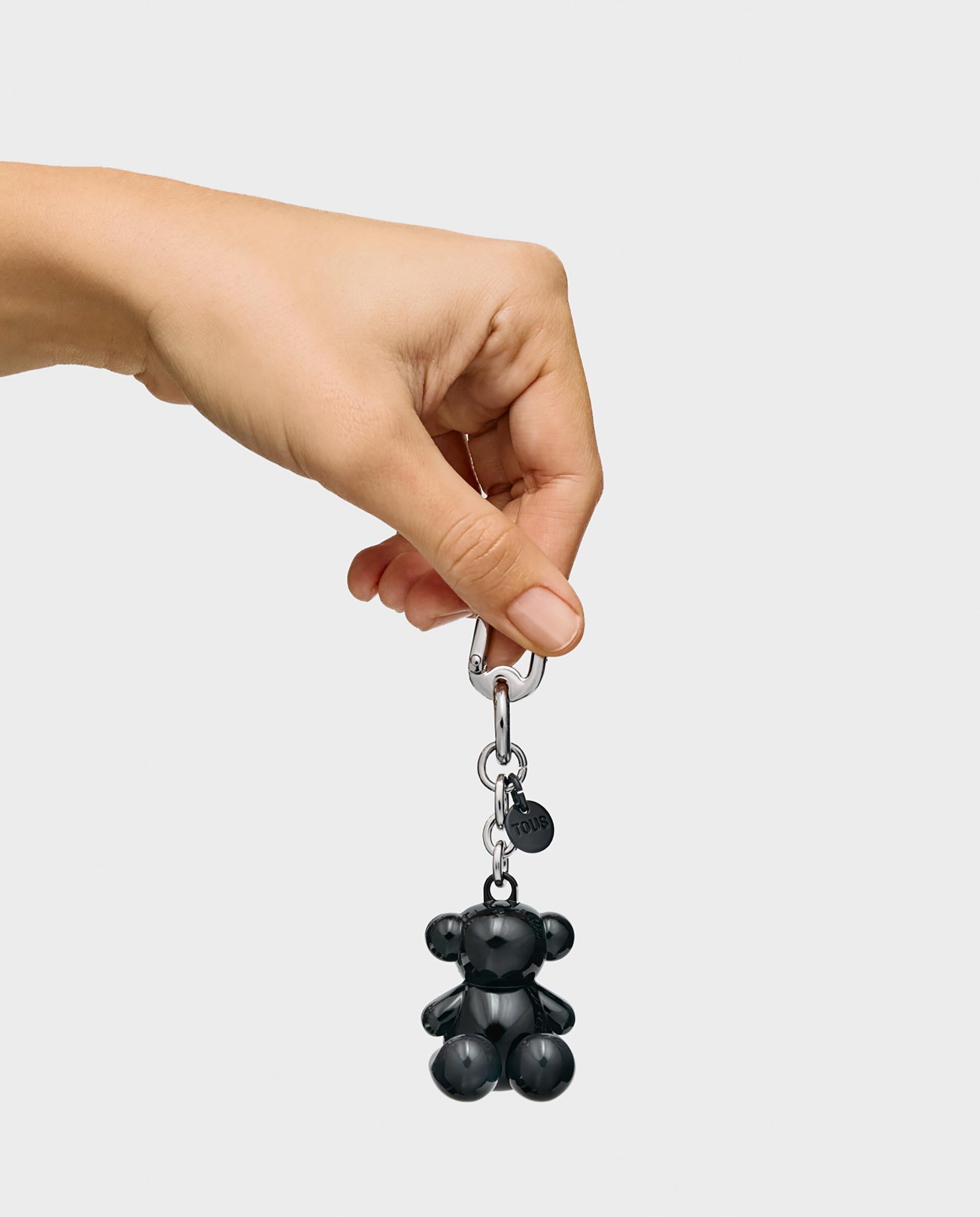 Llavero de metal con relieve. - Tous - Negro Negro-2