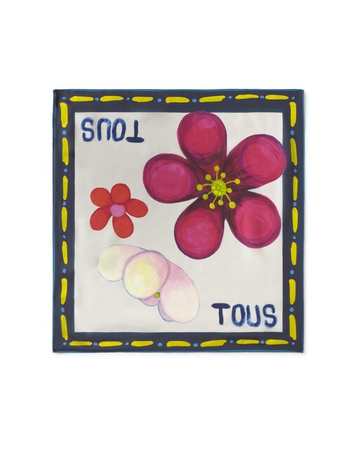 Imagen 0 de Pañuelo Summer Daisies cuadrado pequeño