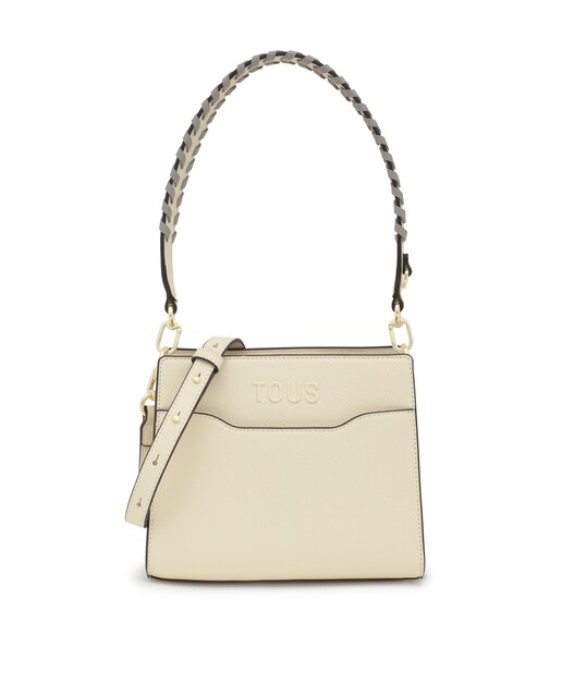 Imagen 0 de Bolso de hombro Audree Saffiano pequeño transformable